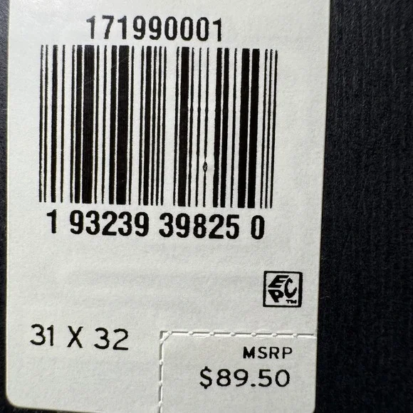 Levi's XX Chino Slim Taper 31x32 Green Stretch Mens PantsKhaki Garment Dyed